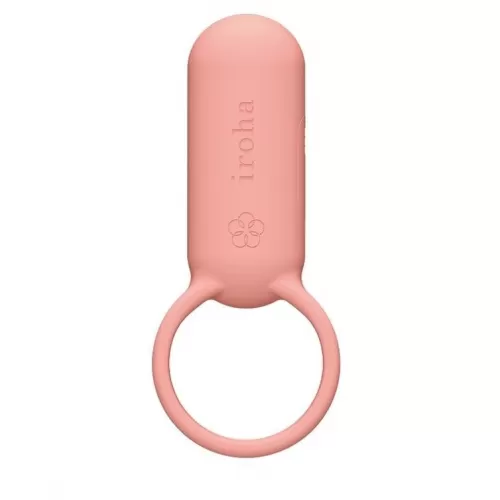 Коралловое эрекционное кольцо Iroha SVR Coral Pink розовый 