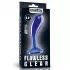 Синяя анальная втулка Flawless Clear Prostate Plug 6.0 - 15 см синий 