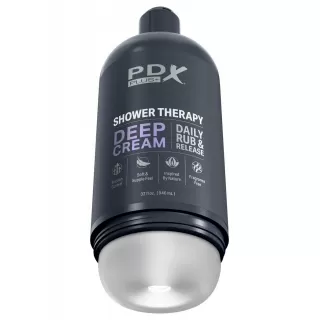 Мастурбатор в бутылке Shower Therapy Deep Cream  