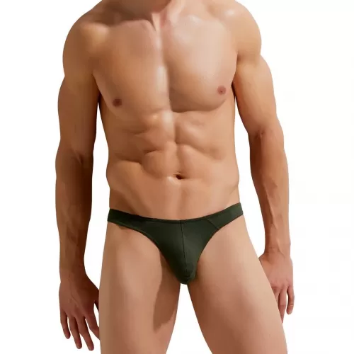 Мужские хлопковые трусы-тонги Modern Essentials Thong хаки L