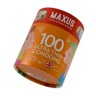 Ультратонкие презервативы Maxus Ultra Thin - 100 шт  