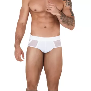 Белые мужские трусы-джоки Caspian Jockstrap белый S