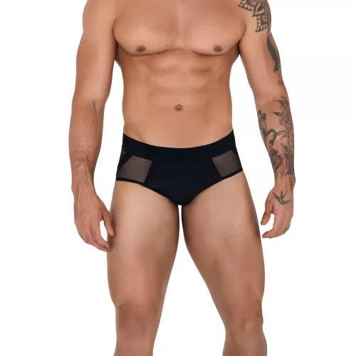 Черные мужские трусы-джоки Caspian Jockstrap черный XL