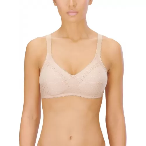 Бюстгальтер с мягкими бескаркасными чашками Cotton Soft Bra белый 85C