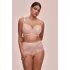 Кружевной бюстгальтер Glow с шитыми чашками plus size пудровый 80H