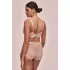 Кружевной бюстгальтер Glow с шитыми чашками plus size пудровый 80H
