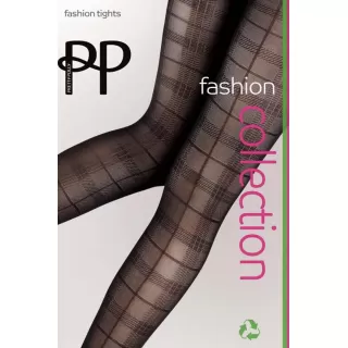 Клетчатые колготки Tartan Pattern Tights черный 1 размер