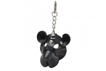 Черный брелок-маска Ночной тигр