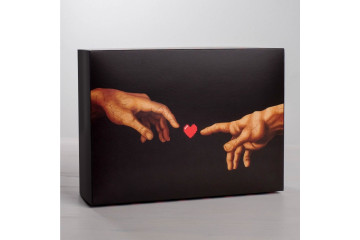 Складная коробка Love - 16 х 23 см.