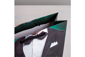 Бумажный пакет «Лучшему!» - 23 х 27 см. Бумажный пакет «Лучшему!» - 23 х 27 см.