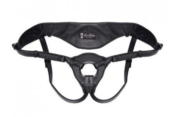 Черные трусики-джоки для страпона