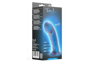Синяя насадка-фаллоимитатор Rebellion 5.75 Inch Pegging Dildo - 14,6 см.