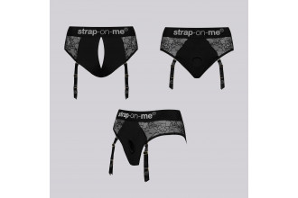 Трусики для фиксации насадок Strap-on-me Harness Lingerie Diva XS