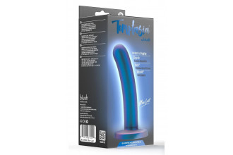 Синяя насадка с гладкой поверхностью Surrender 5.75 Inch Intermediate Pegging Dildo - 14,6 см. Синяя насадка с гладкой поверхностью Surrender 5.75 Inch Intermediate Pegging Dildo - 14,6 см.