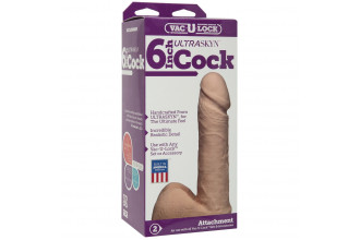 Ультра реалистичная насадка Vac-U-Lock 6 ULTRASKYN Cock - 17,3 см.