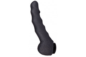 Чёрная насадка на пояс харнесс BLACK BENT 2 - 19,5 см.