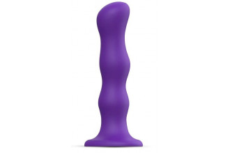 Фиолетовая насадка Strap-On-Me Dildo Geisha Balls size XL