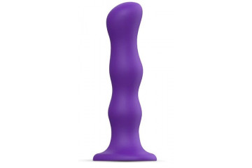 Фиолетовая насадка Strap-On-Me Dildo Geisha Balls size XL