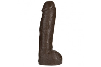 Большая насадка для трусиков Vac-U-Lock Realistic Hung - 31,7 см.