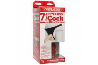 Трусики с насадкой Vac-U-Lock Set 7 ULTRASKYN Ultra Harness - 17,3 см.