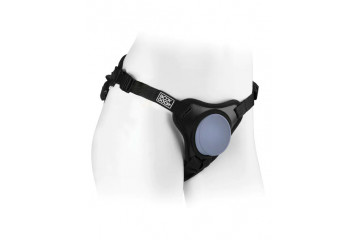 Черные трусики для страпона Body Dock SE на регулируемых ремнях