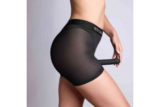 Трусики-шорты для фиксации насадок Strap-on-me Harness Lingerie Halo - size XL