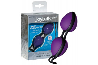 Фиолетовые вагинальные шарики Joyballs secret