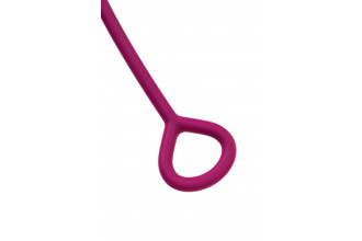 Бордовые вагинальные шарики Moussy с вибрацией и пультом ДУ Бордовые вагинальные шарики Moussy с вибрацией и пультом ДУ