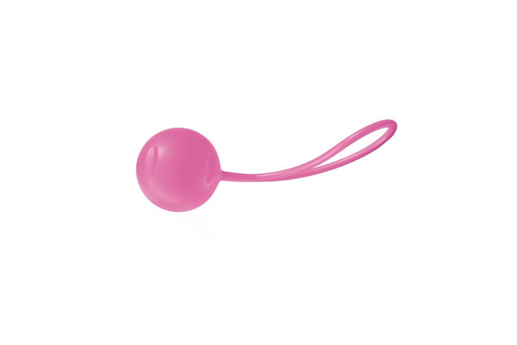 Нежно-розовый вагинальный шарик Joyballs Trend Single