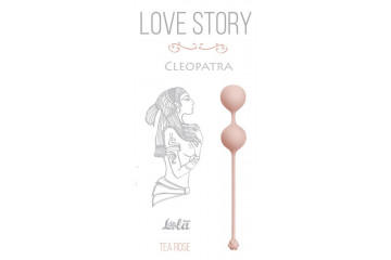 Розовые вагинальные шарики Cleopatra Tea Rose