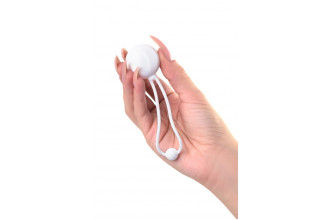 Белый вагинальный шарик LILY Белый вагинальный шарик LILY