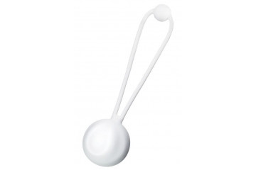 Белый вагинальный шарик LILY