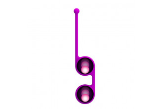 Лиловые вагинальные шарики Kegel Tighten Up III