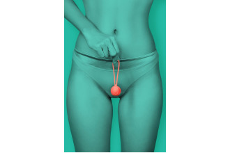 Коралловый вагинальный шарик ROSY