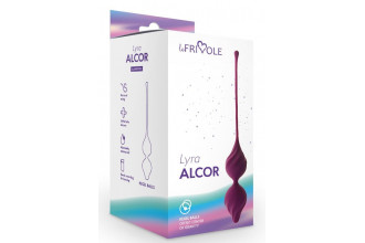 Фиолетовые вагинальные шарики Alcor