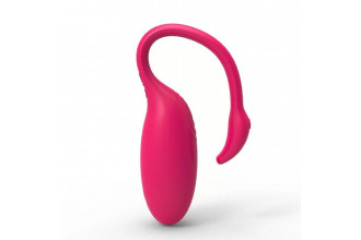 Розовый вагинальный стимулятор Flamingo