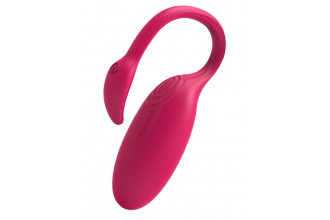 Розовый вагинальный стимулятор Flamingo