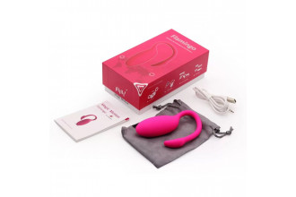 Розовый вагинальный стимулятор Flamingo
