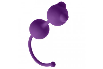 Фиолетовые вагинальные шарики Emotions Foxy