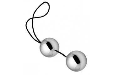 Серебристые вагинальные шарики Benwa Balls