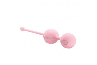 Нежно-розовые вагинальные шарики Kegel Tighten Up I