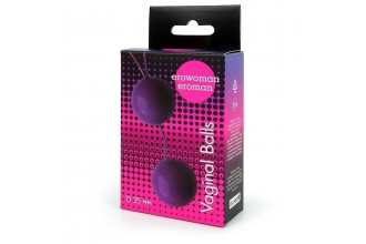Фиолетовые вагинальные шарики Vaginal Balls
