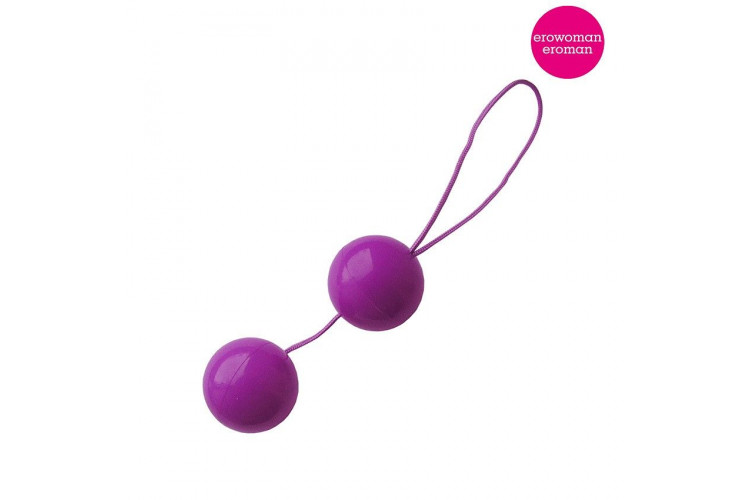 Фиолетовые вагинальные шарики Vaginal Balls