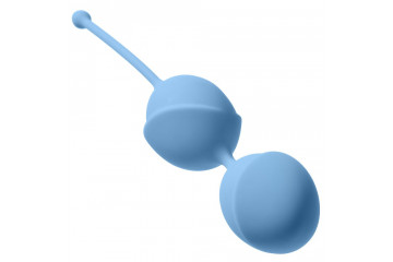 Голубые вагинальные шарики One Thousand and One Nights