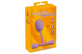 Сиреневый тренажер мыщц тазового дна Vaginal Trainer