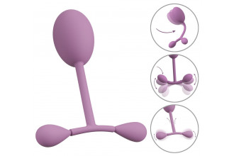 Сиреневый тренажер мыщц тазового дна Vaginal Trainer