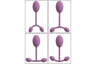 Сиреневый тренажер мыщц тазового дна Vaginal Trainer