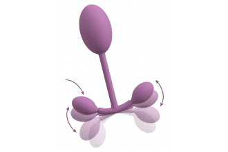 Сиреневый тренажер мыщц тазового дна Vaginal Trainer