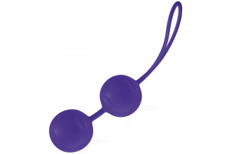 Фиолетовые вагинальные шарики Joyballs Trend