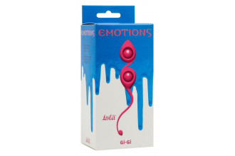 Розовые вагинальные шарики Emotions Gi-Gi